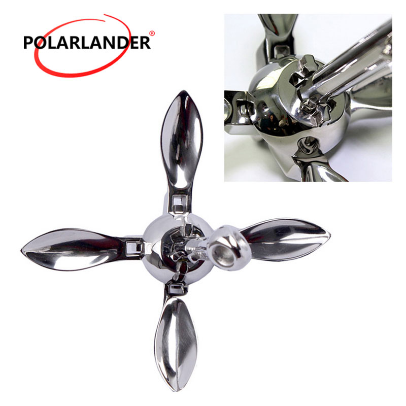 Fishing Boat Anchor - Ancla de grapnel plegable para barco,