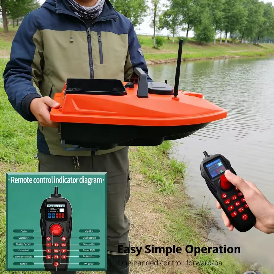 Fishing Boat Gps - Barco Cebador de Pesca con GPS,