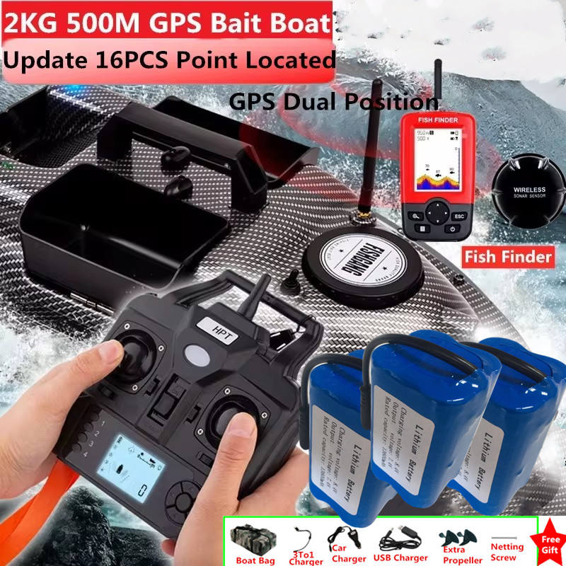 Fishing Boat Gps - Barco Cebador de Pesca RC con