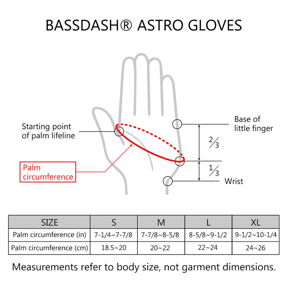 Bassdash Astro Guantes de pesc - Fishing Boat Oar reseña y precio