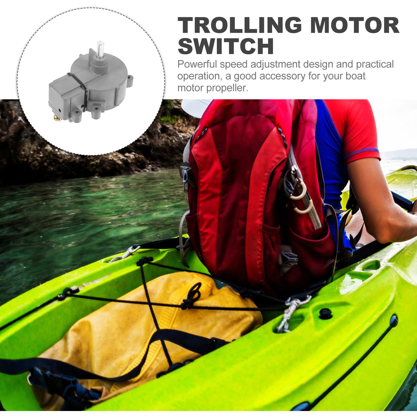 Interruptor de Motor de Arrast - Fishing Boat Trolling Motor reseña y precio